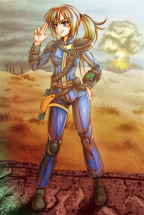 fallout anime art|fallout manga fan art.